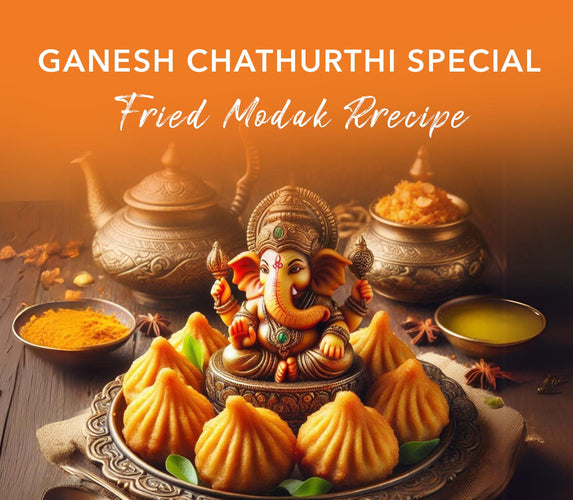 GANESH CHATHURTHI SPECIAL FRIED MODAK RECIPE