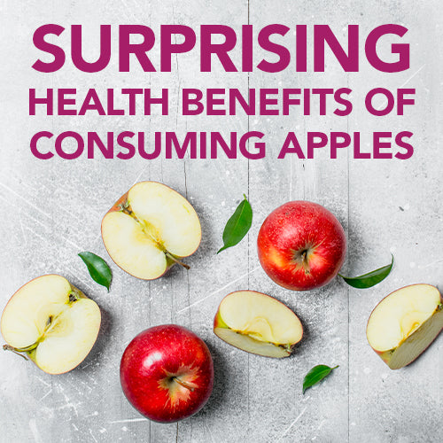 SURPRISING HEALTH BENEFITS OF CONSUMING APPLES!