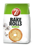 Buy cheap 7 Days Bake Rolls Garlic 80g Online