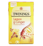 Buy cheap Twinings Lemon & Ginger 20s Online