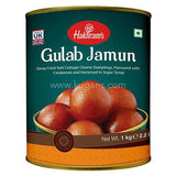 Buy cheap Haldirams Gulabjamun Tin 1kg Online