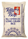 Buy cheap Tolly Boy Amer Long Grain Rice 20kg Online