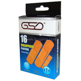 Buy cheap Gsd Washproof Plasters 16s Online