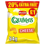 Buy cheap Walkr Quavers Cheese Snacks 54g Online