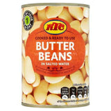 Buy cheap Ktc Butter Beans 400g Online