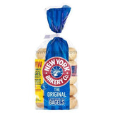 Buy cheap Newyork Bakery Org Bagels 425g Online