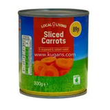 Buy cheap Local Living Sliced Carrots 300g Online