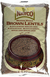 Buy cheap Natco Brown Lentils 2kg Online