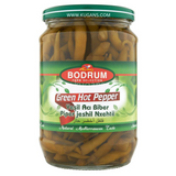 Buy cheap Bodrum Green Hot Pepper 630g Online