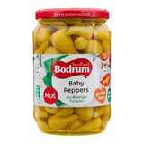 Buy cheap Bodrum Hot Baby Peppers 640g Online