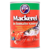 Buy cheap Btm Mackerel In Spicy Tomato 425g Online