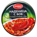 Buy cheap Compass Sausage In Beans Stew 300g Online