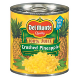 Buy cheap Del Monte Crushed Pineapple In Juice 432g Online