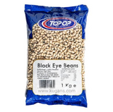 Buy cheap Top Op Black Eye Beans 1kg Online