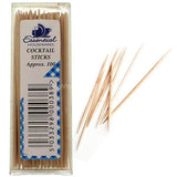 Buy cheap Cocktail Sticks Wooden 100s Online