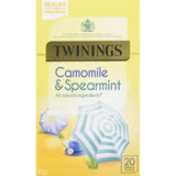 Buy cheap Twinings Camomile & Spearmint Online