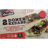 Buy cheap Yankee 2 Doner Kebabs 380g Online