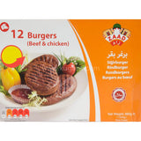 Buy cheap Zaad Chick & Beef Burger 12pcs Online