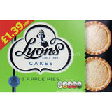 Buy cheap Lyons Apple Pies 6pcs Online