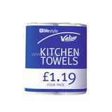 Buy cheap Lifestyle Kitchen Roll 4 Pack Online