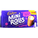 Buy cheap Cadbury Mini Rolls Raspberry Online