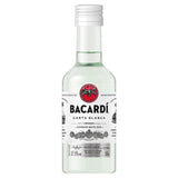 Buy cheap Bacardi Carta Blanca Rum 5cl Online