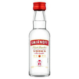 Buy cheap Smirnoff Vodka 5cl Online