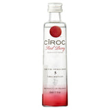 Buy cheap Ciroc Redberry Mini Vodka 5cl Online