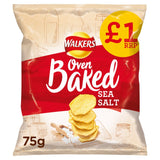 Buy cheap Walkers Baked Sea Salt 75g Online