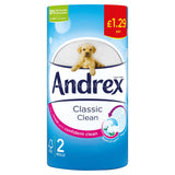 Buy cheap Andrex Classic Toilet Roll 2s Online