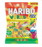 Buy cheap Haribo Worms Fizz 70g Online