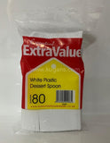 Buy cheap White Plastic Desser Spoons Online