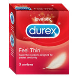 Buy cheap Durex  Thin Feel 3pcs Online