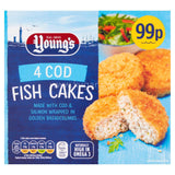 Buy cheap Youngs 4 Cod Fish Cakes 200g Online