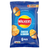 Buy cheap Walkers Cheese & Onion Crisps Online