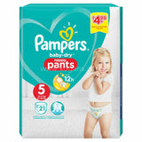 Buy cheap Pampers Dry Nappy Pants Size 5 Online