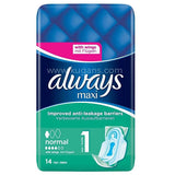 Buy cheap Always Maxi Normal 14pcs Online