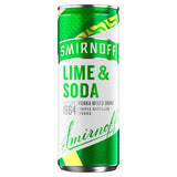 Buy cheap Smirnoff Lime Vodka & Soda Online