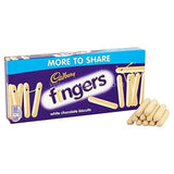 Buy cheap Cadbury Fingers White Cho Bis Online