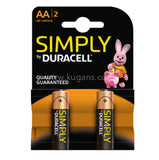 Buy cheap Duracell Simply Aa Batteries Online