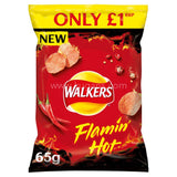 Buy cheap Walkers Flamin Hot Crisps 65g Online