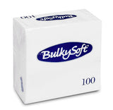 Buy cheap Bulkysoft White Napkins 100s Online