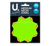 Buy cheap Medium Neon Stars 40pcs Online