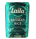 Buy cheap Laila Broken Basmati Rice 2kg Online