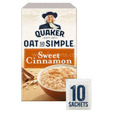 Buy cheap Quaker Oat Sweet Cinnamon 330g Online