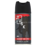 Buy cheap Tusk Body Spray Red 150ml Online