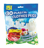 Buy cheap 151 Plastic Clothes Pegs 30s Online