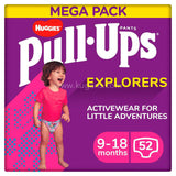 Buy cheap Huggies Pullups Girls 9-18m Online