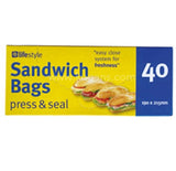 Buy cheap Life Style Sandwich Bags 40s Online