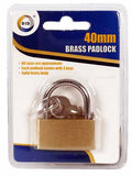 Buy cheap Dina Brass Padlock 40mm Online